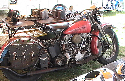 rusty red Knucklehead